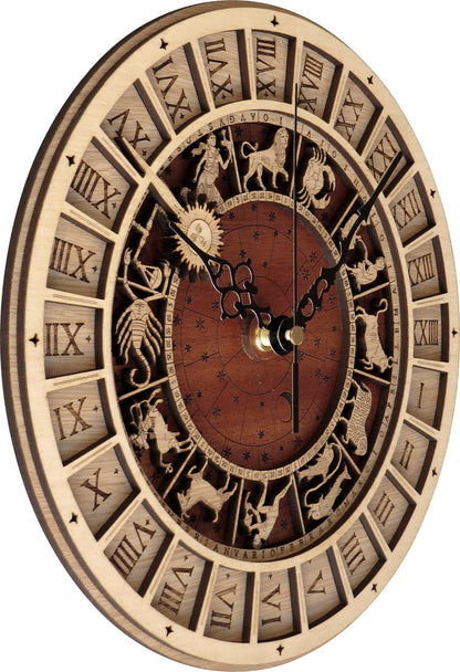 Steampunk-Uhr Astrologisches Zeichen
