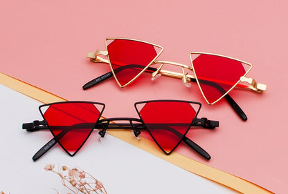 Dreieckige Steampunk-Sonnenbrille