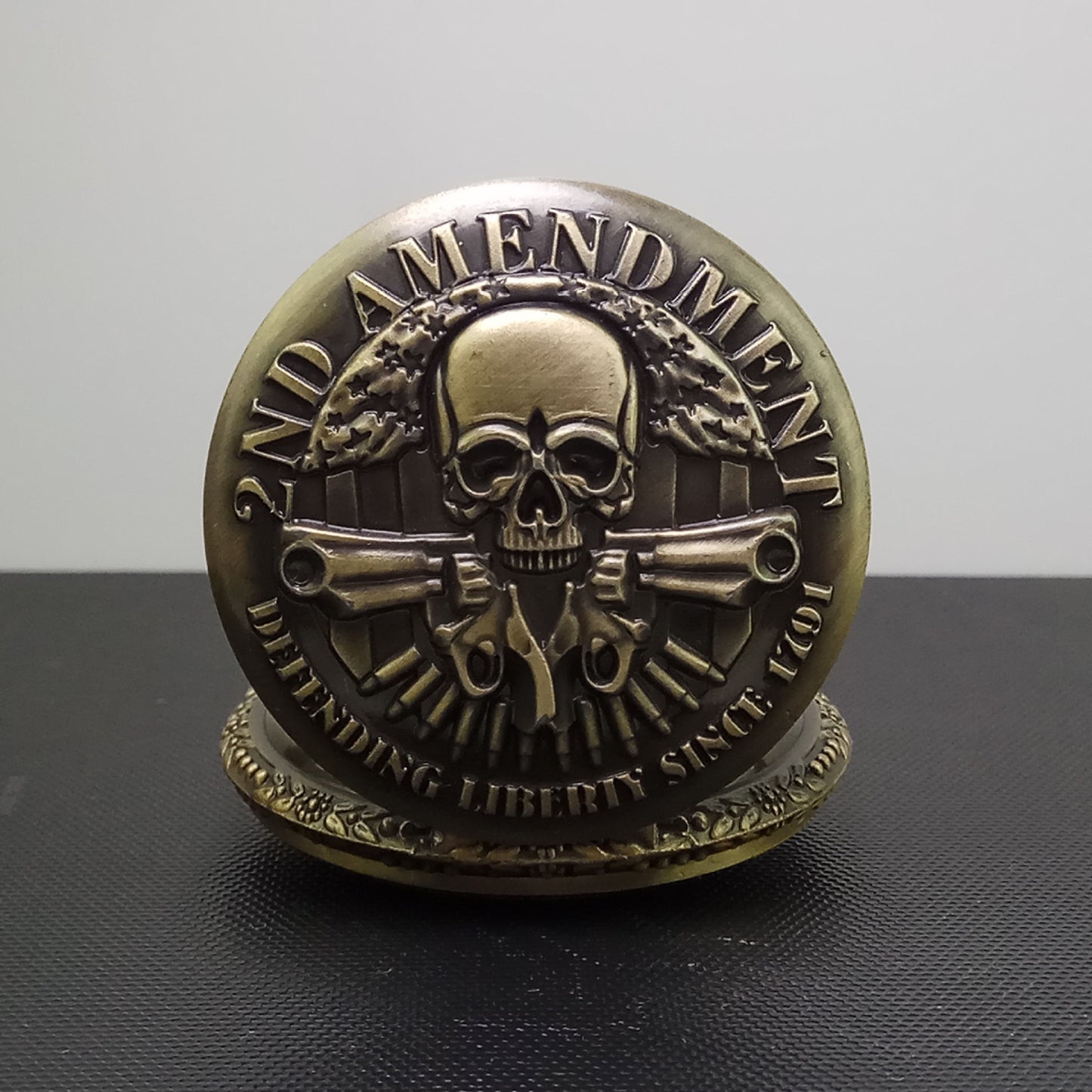 Totenkopf-Taschenuhr