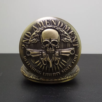 Totenkopf-Taschenuhr