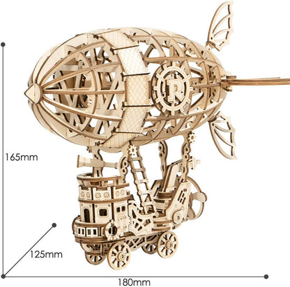 Steampunk-Zeppelin-Luftschiffmodell