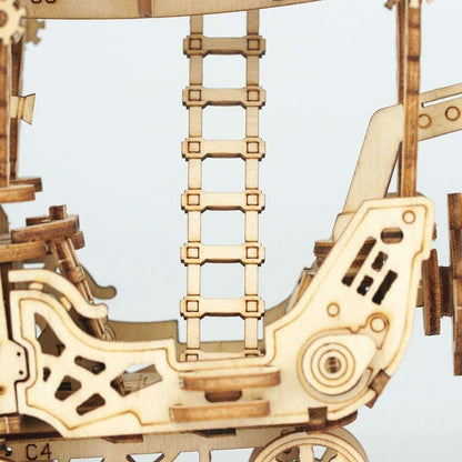 Steampunk-Zeppelin-Luftschiffmodell