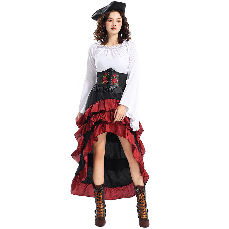 Steampunk-Piraten-Cosplay-Kleid