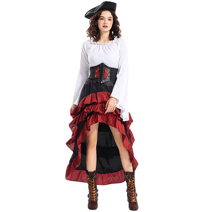 Steampunk-Piraten-Cosplay-Kleid