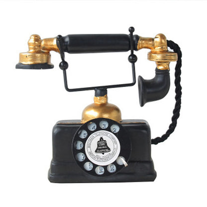 Vintage-Dekor-Telefon