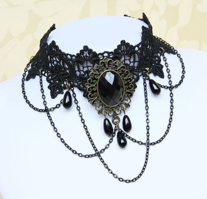Viktorianische Gothic-Halskette