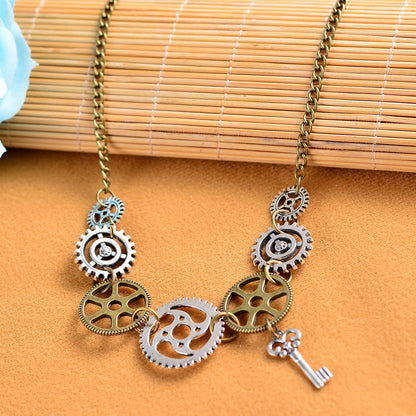 Steampunk-Halskette für Damen