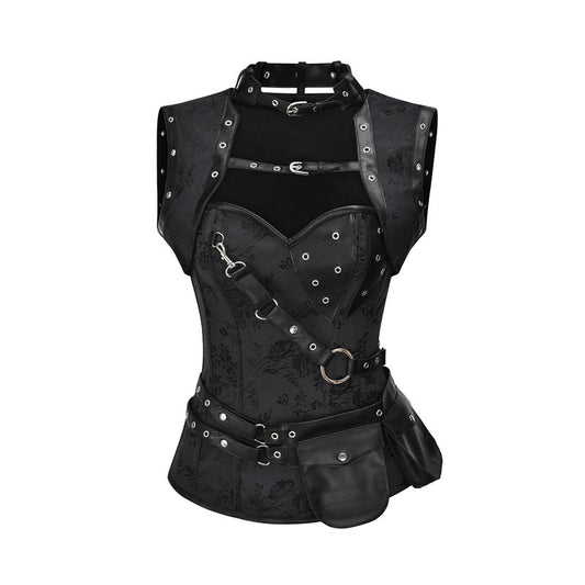 Gothic-Steampunk-Korsett für Damen