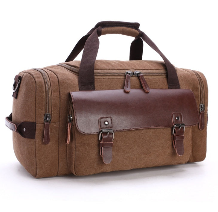 Vintage-Reisetasche aus Canvas