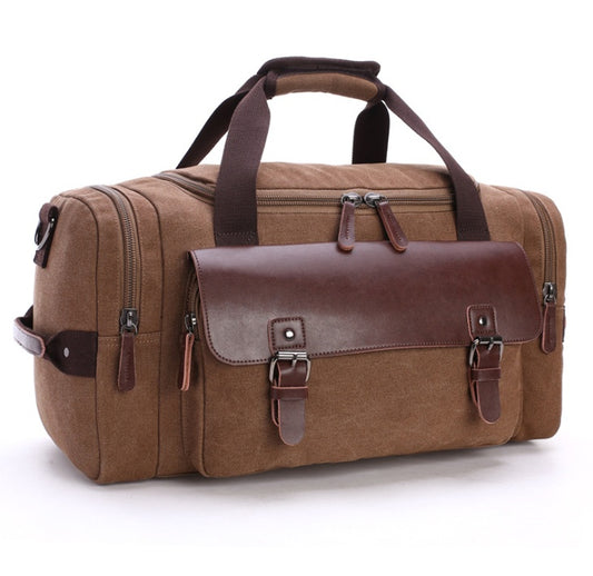 Vintage-Reisetasche aus Canvas
