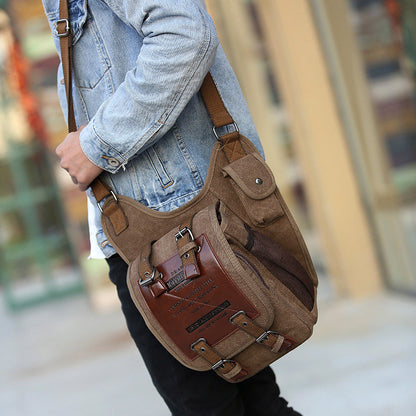 Vintage-Schultertasche
