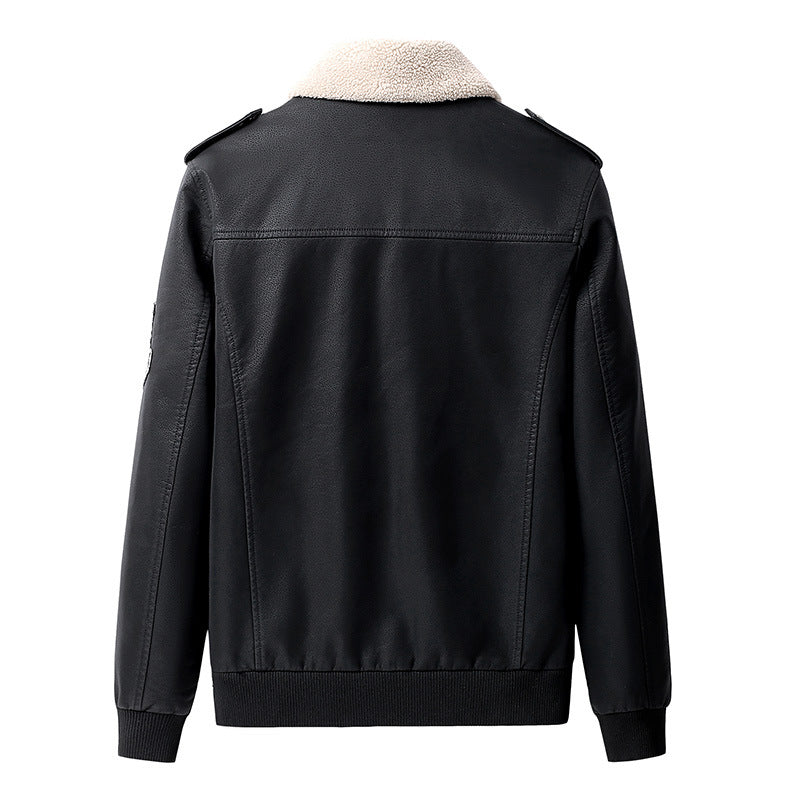 Steampunk-Fliegerlederjacke