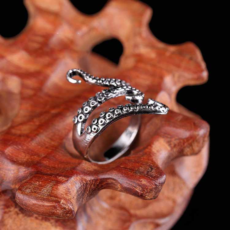 Steampunk-Krakenring