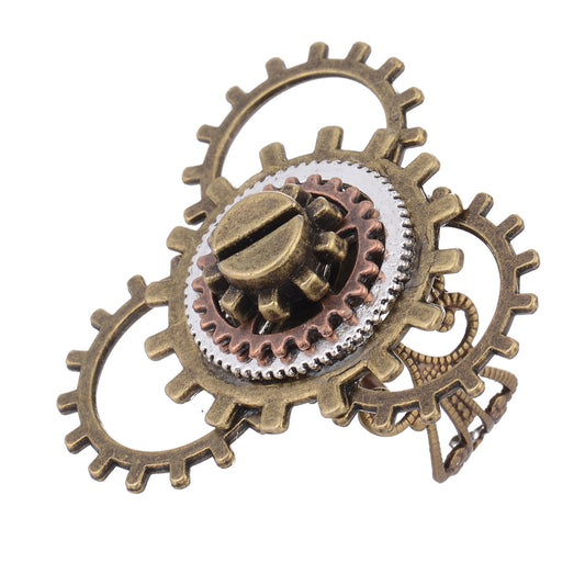 Steampunk-Ringe GearLux