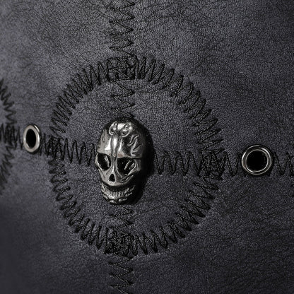 Steampunk-Totenkopfhut