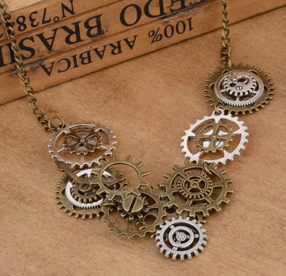 Steampunk-Anhänger Dampfgeist
