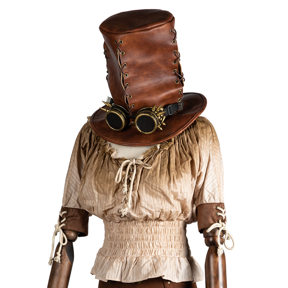 Steampunk-Vogelscheuchenhut