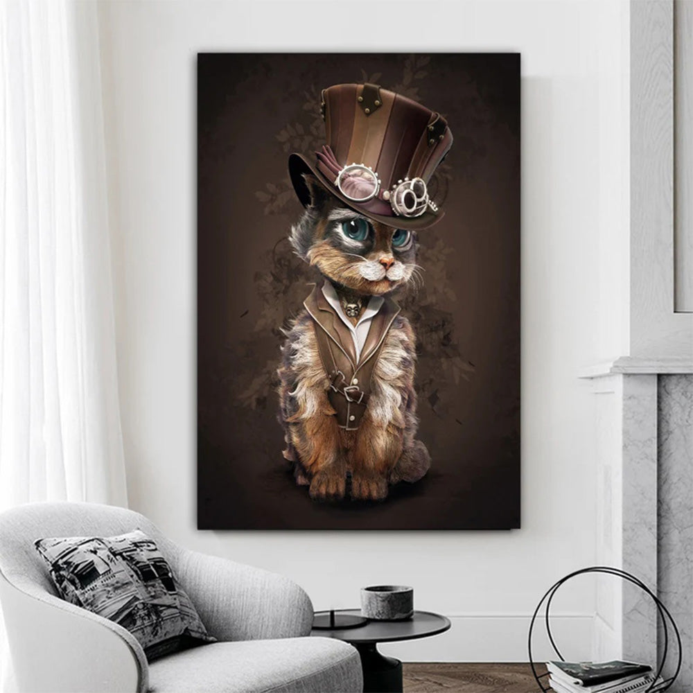 Steampunk-Leinwand