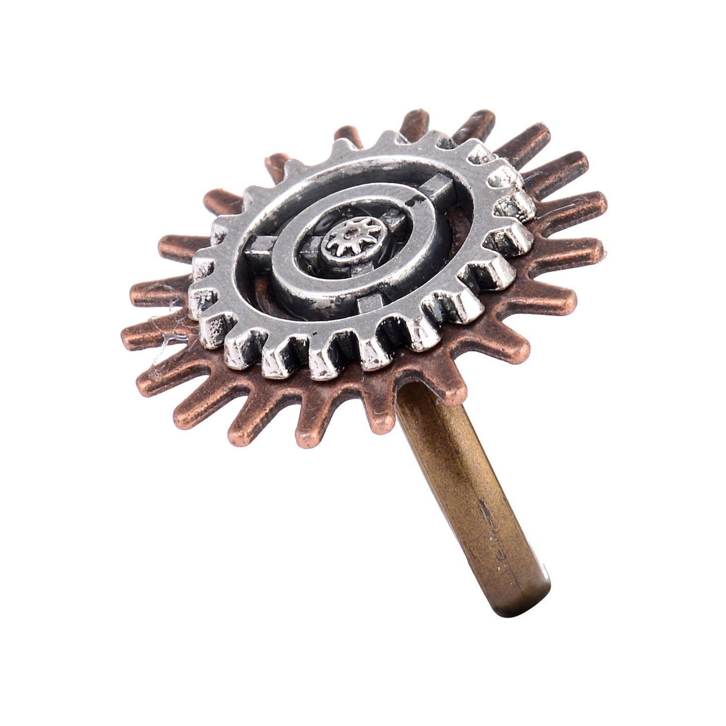 Steampunk-Ring in Blumenform