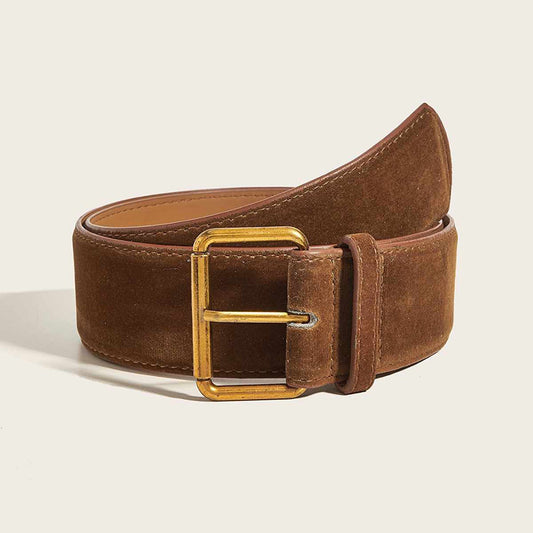 Damen-Ledergürtel aus gealtertem Leder