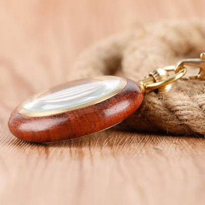Taschenuhr aus Holz