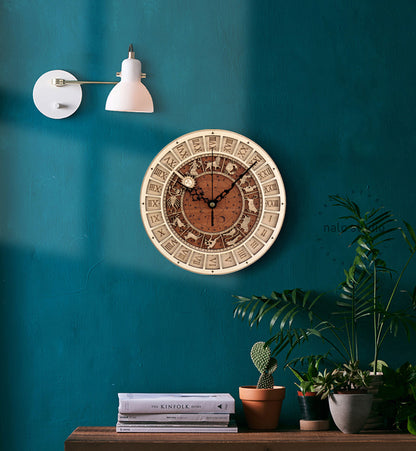 Steampunk-Uhr Astrologisches Zeichen