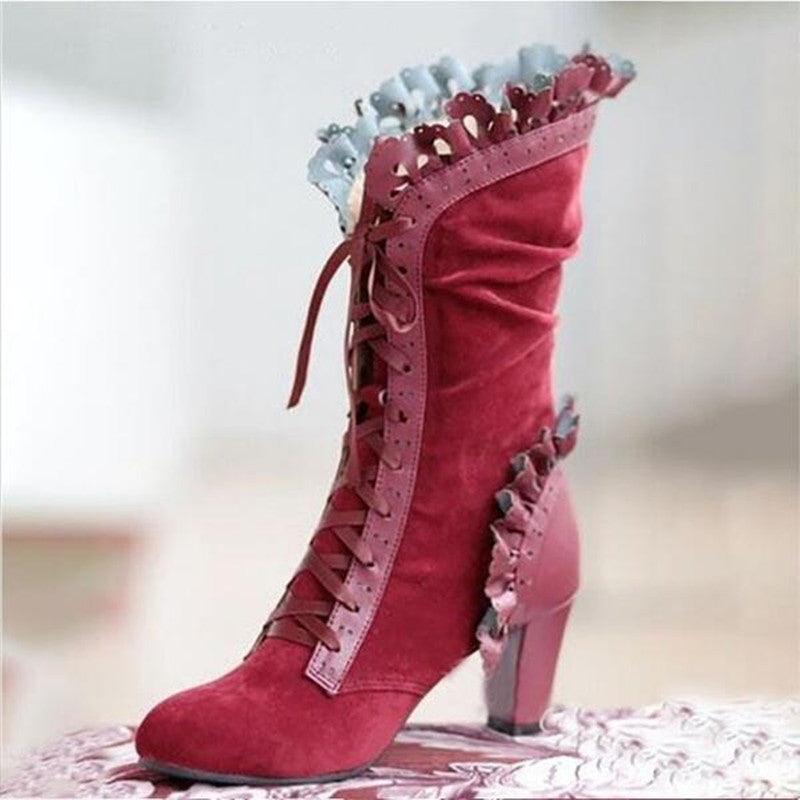 Viktorianische Steampunk-Stiefel
