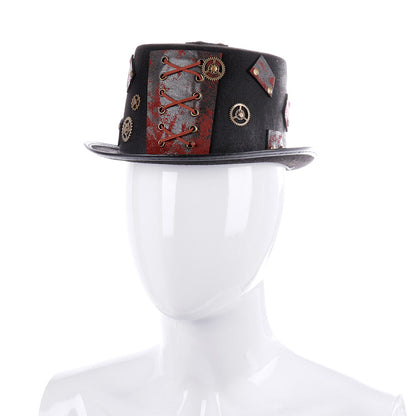 Steampunk-Hut im Antik-Stil