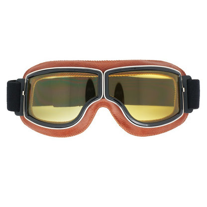 Steampunk-Retro-Motorradbrille
