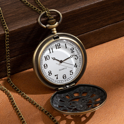 Taschenuhr im Zahnradstil