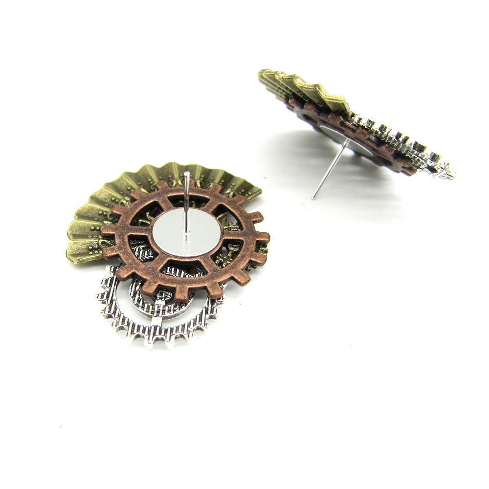 Steampunk-Ohrringe für Damen