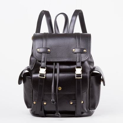 Vintage Damenrucksack aus PU