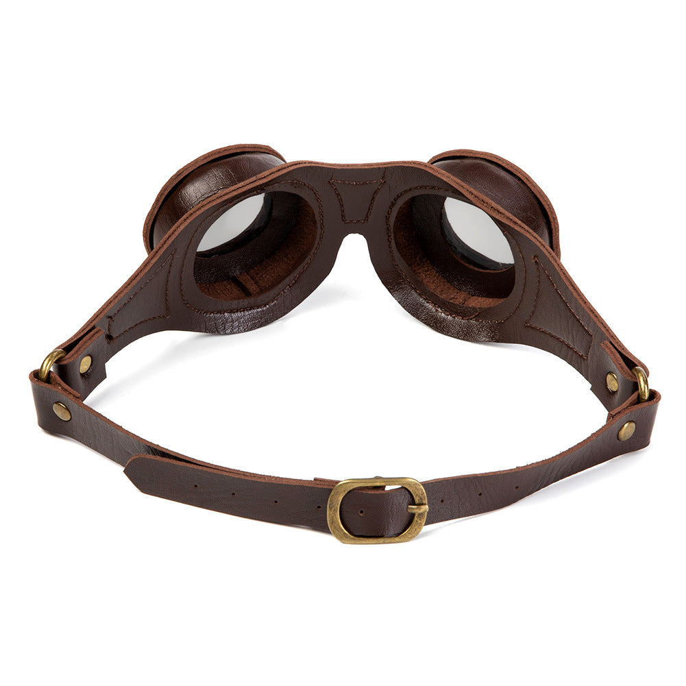 Steampunk-PU-Brille