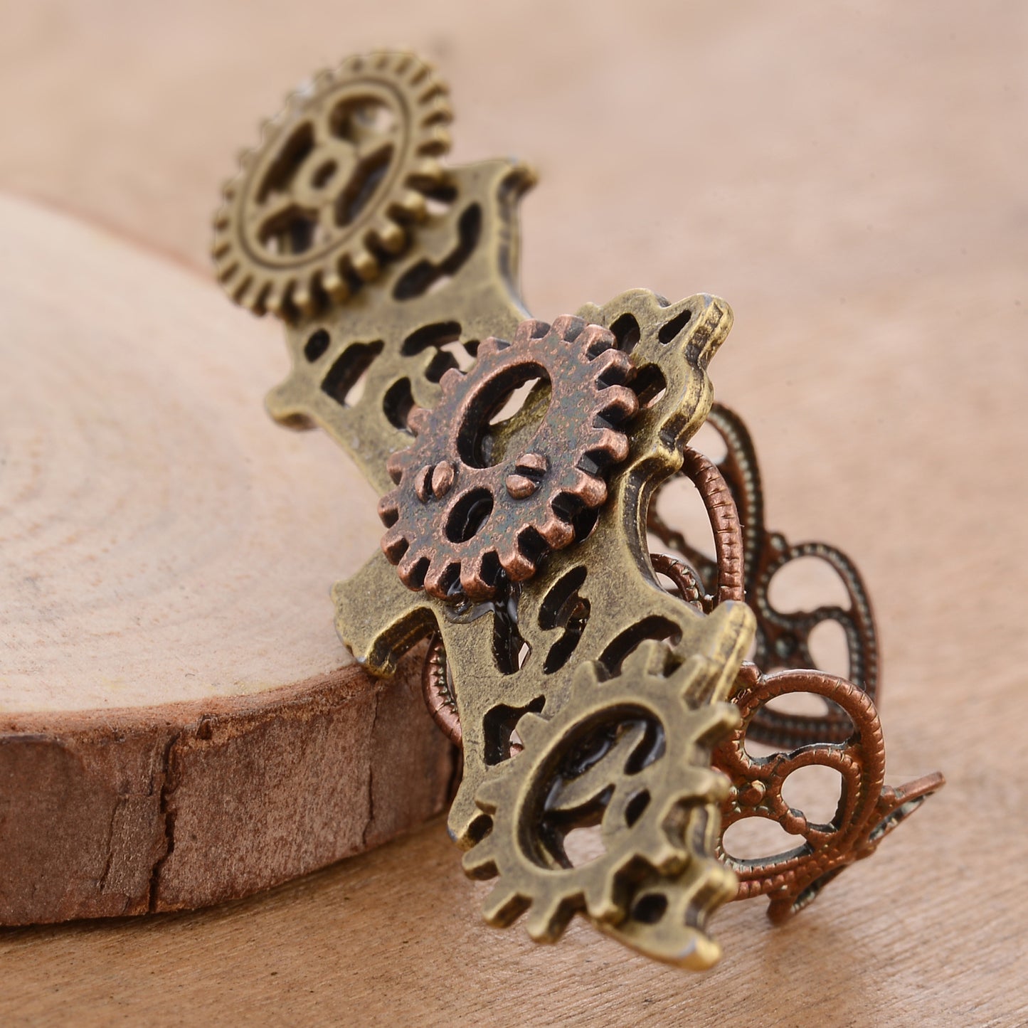 Steampunk-Fledermausring