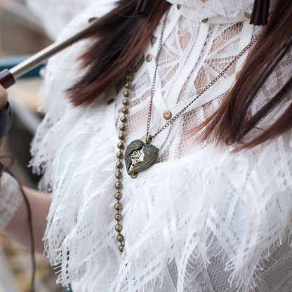 Steampunk-Anhänger Herz