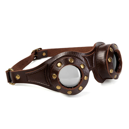 Steampunk-PU-Brille