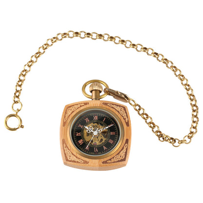 Antike quadratische Taschenuhr