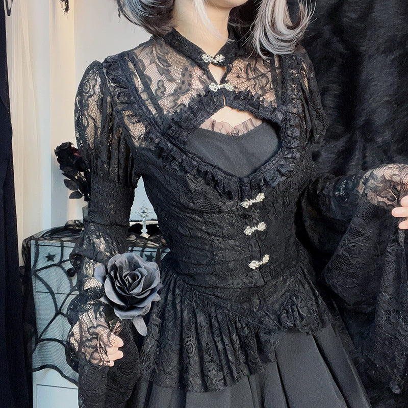 Gothic-Hemd für Damen