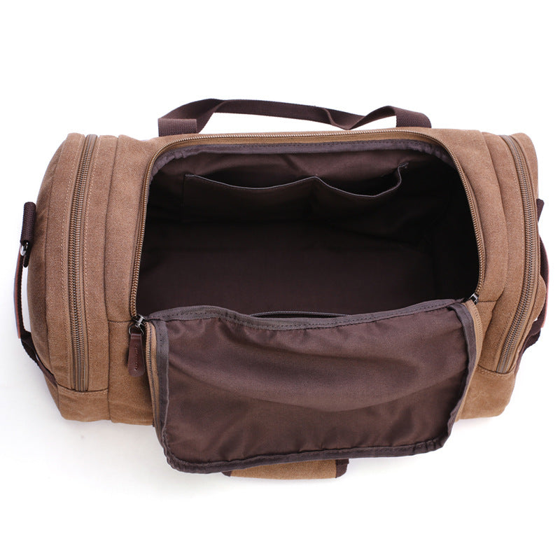 Vintage-Reisetasche aus Canvas