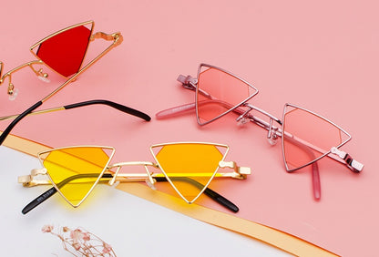 Dreieckige Steampunk-Sonnenbrille