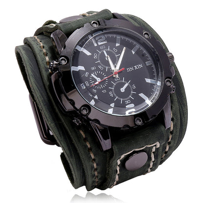 Uhr mit Lederarmband