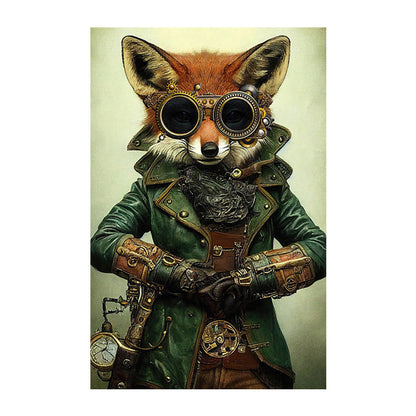 Steampunk-Gemälde