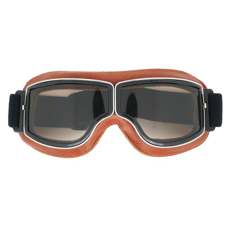 Steampunk-Retro-Motorradbrille