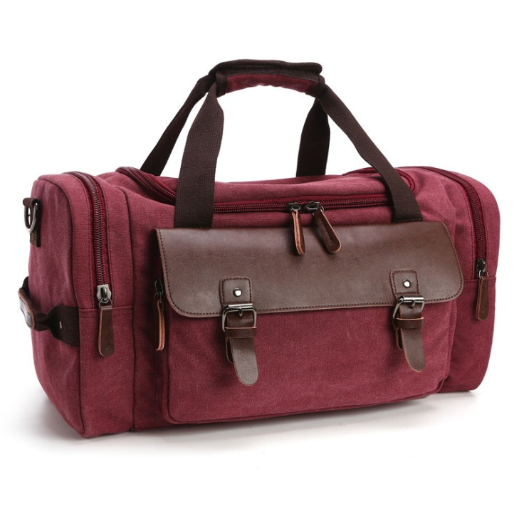 Vintage-Reisetasche aus Canvas