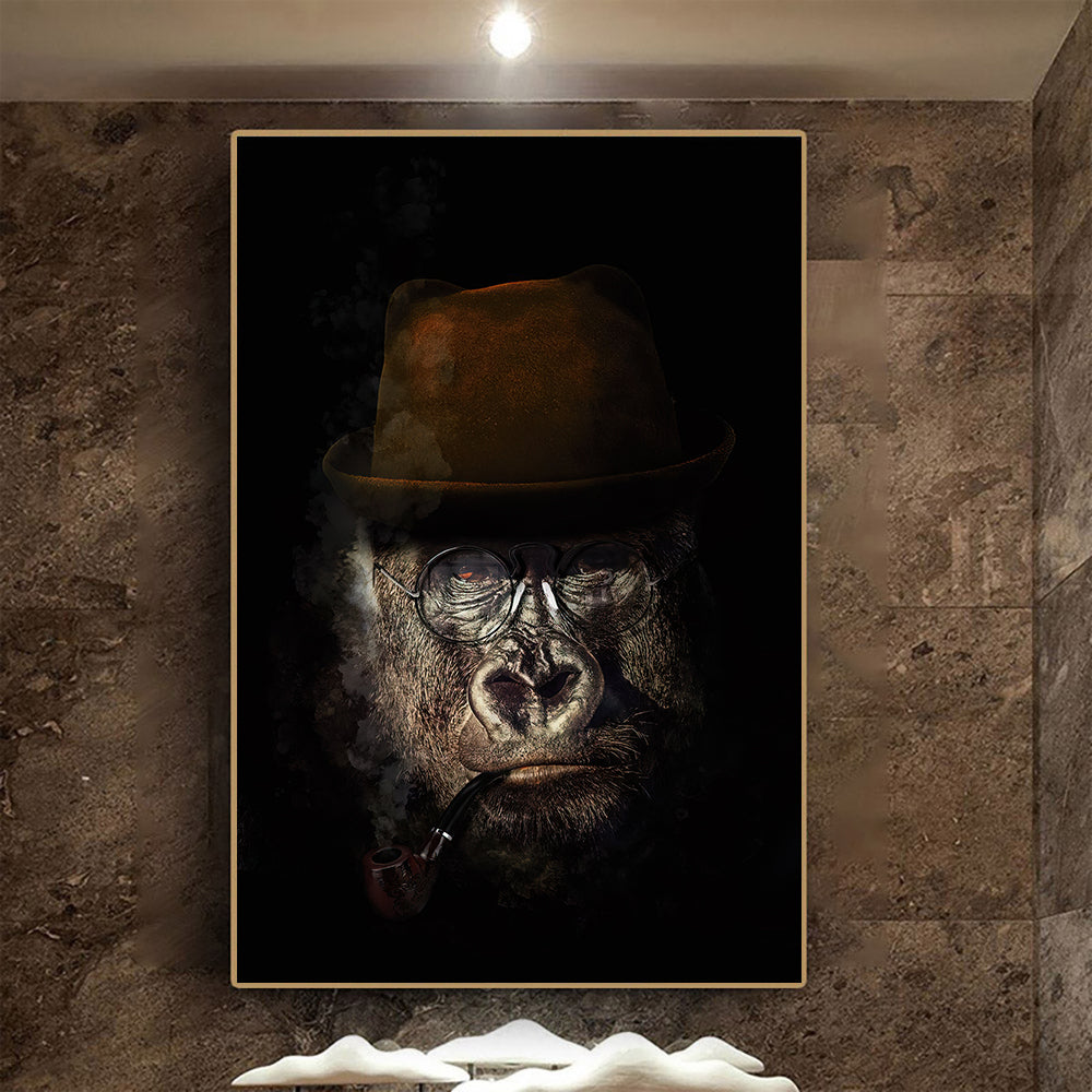 Steampunk-Leinwanddesign