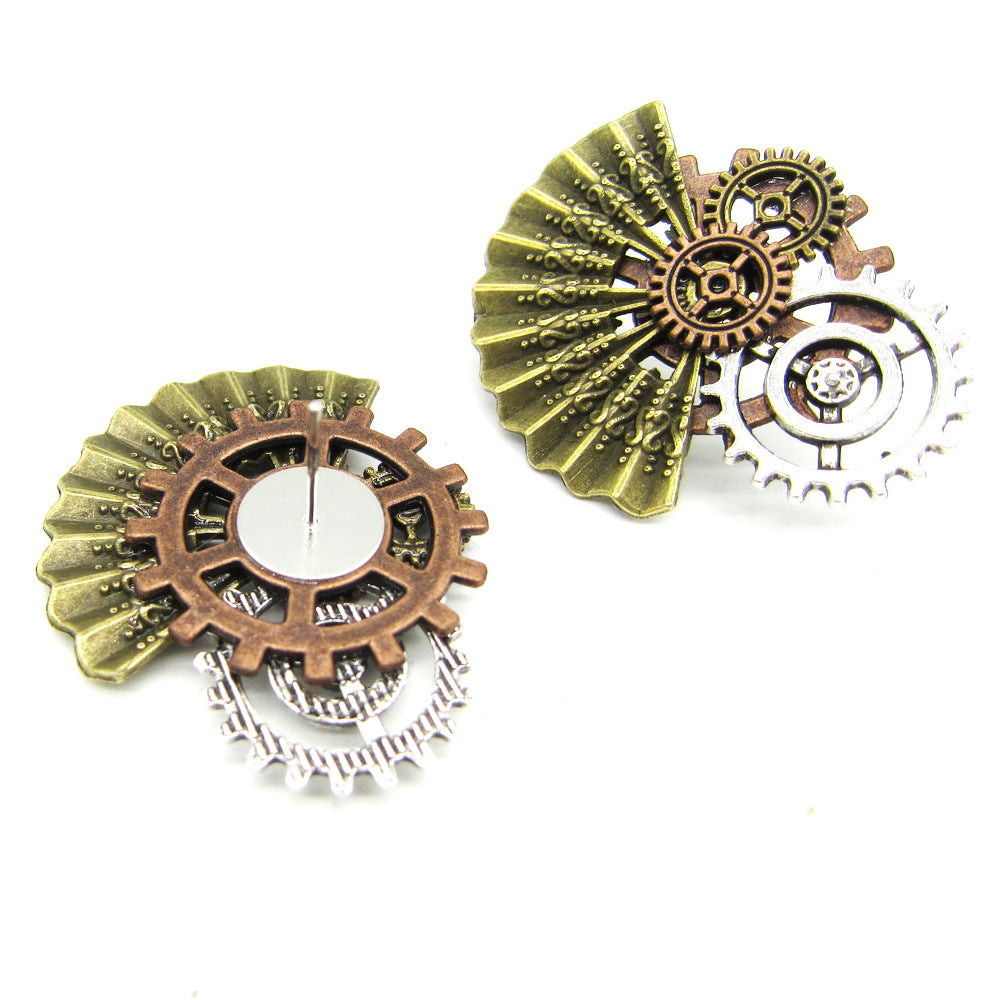 Steampunk-Ohrringe für Damen