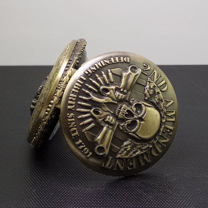 Totenkopf-Taschenuhr