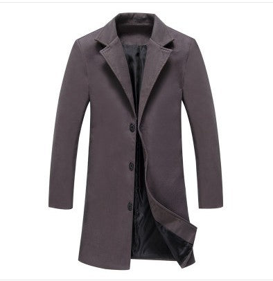 Langer Herren-Peacoat