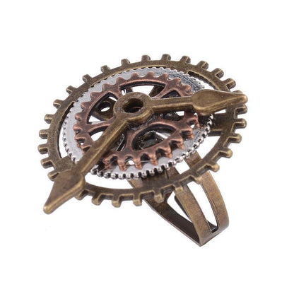 Steampunk-Ringuhr