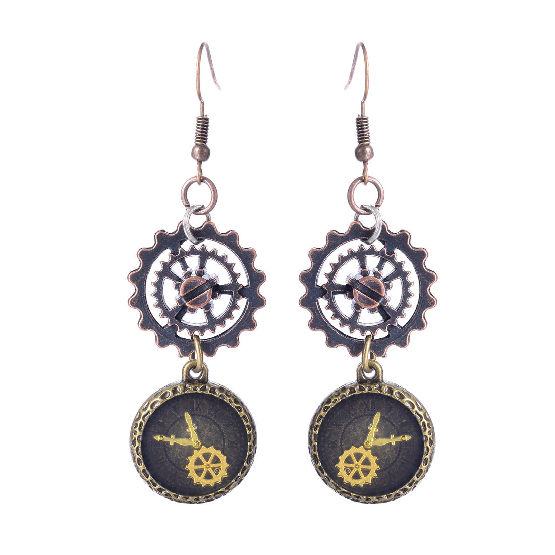Steampunk-Ohrringe Anhänger